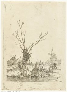 paisagem de inverno de David Bles