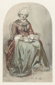 Senhora sentada