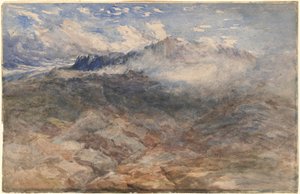 Alturas montanhosas, Cader Idris de David Cox