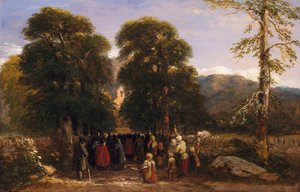 O funeral de Galês, 1848