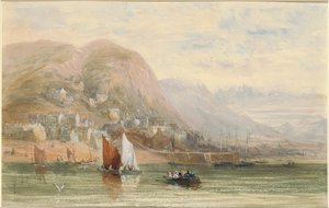 Vista de Barmouth, North Wales de David Cox