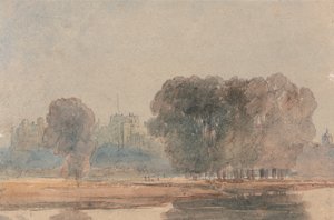 Castelo de Windsor a partir das Brocas de David Cox
