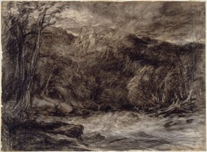 Uma torrente de montanha