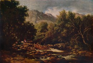 No couro, c1844 de David Cox the elder