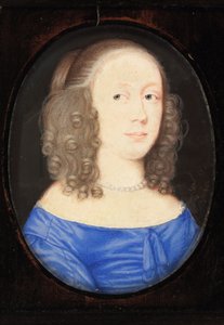 Uma senhora chamada Elizabeth Vere, condessa de Clare, 1653 (wc em velino)