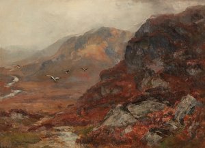 Highland Hills (óleo sobre tela)