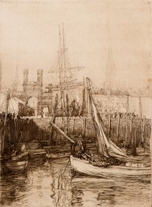 O Arco Real, século 20 (gravura)