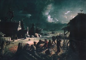 Corn Husking, ca. 1863-64.