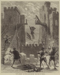 Amy Robsart no teatro Drury-Lane, o destino de Varney de David Henry Friston