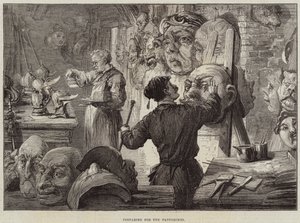 Preparando-se para o Pantomimes de David Henry Friston