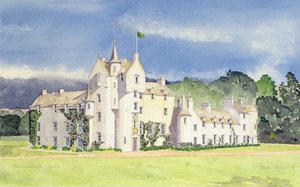 Castelo de Ballindalloch, 1995 (wc) de David Herbert