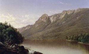 Penhasco da águia, entalhe de Franconia, New Hampshire