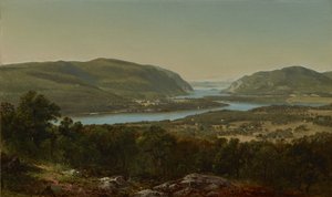 Vista de Garrison, West Point, Nova York de David Johnson