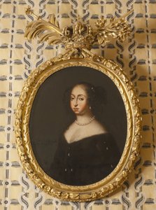 Hedviges Leonor, 1636-1715, rainha da Suécia de David Klöcker Ehrenstrahl
