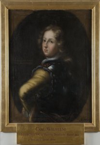 Carlos Guilherme, 1679-1738, marquês de Baden-Durlach de David Klöcker Ehrenstrahl