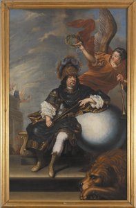 Carlos X Gustavo, 1622-1660, rei da Suécia de David Klöcker Ehrenstrahl