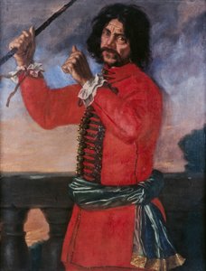 Retrato, homem de David Klöcker Ehrenstrahl