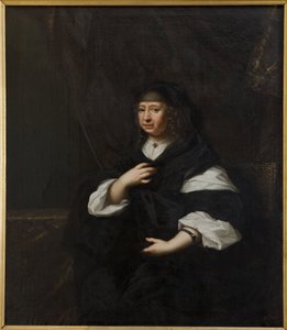 Marie Elisabeth da Saxônia, duquesa consorte de Holstein Gottorp - Retrato da princesa Marie Elisabeth da Saxônia (1610-1684), duquesa de Holstein-Gottorp, de Ehrenstrahl, David Kloecker (1629-1698). Óleo sobre tela. Dimensão: 137x120 cm. Estoque Nationalm de David Klöcker Ehrenstrahl