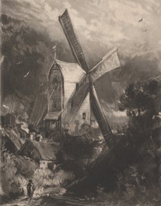 Moinho perto de Brighton, 1829.