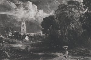 Stoke-by-Nayland, 1830. de David Lucas