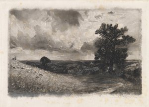 Meio-dia de David Lucas after John Constable