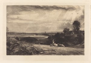 Summer Morning de David Lucas after John Constable