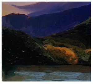 Céu pesado, 2024 (técnica mista) de David McConochie
