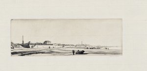 Praia de Ayr de David Muirhead Bone
