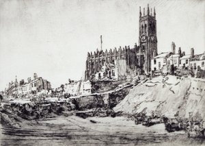 York Road, Leeds (gravura) de David Muirhead Bone