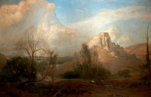 Muito depois, Corfe Castle, Dorset, 1894 de David Murray
