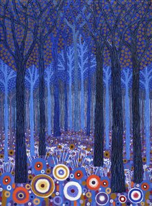 Floresta Azul, 2011 (acrílico sobre tela)