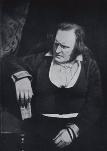 O autor professor John Wilson (Christopher North) (foto a p/b) de David Octavius (after) Hill