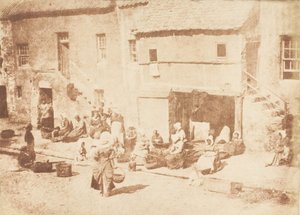 Santo André. Rua Norte, Fishergate, 1843-47. Criadores: David Octavius Hill, Robert Adamson, Hill & Adamson. de Hill and Adamson