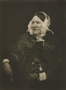 Trabalho de câmera: Sra. Rigby, 1909. de David Octavius Hill