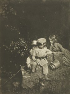 Trabalho de câmera: The Minnow Pool, 1909. de David Octavius Hill