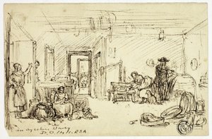 Em Ayrshire Dairy de David Octavius Hill