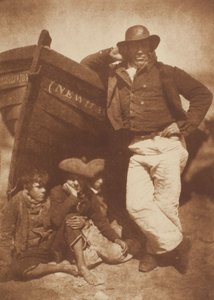 James Linton e três meninos, Newhaven de David Octavius Hill