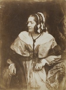 Senhora Anna Brownell Jameson, 1844 de David Octavius Hill