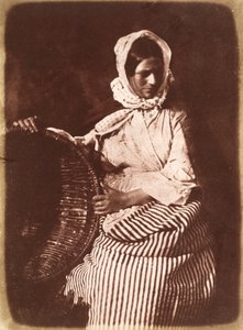 Sra. Hall, Newhaven, c.1843-47 (impressão em papel salgado do negativo do calotipo) (ver também 224279, 224280)