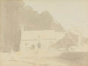 Uma igreja rural de David Roberts