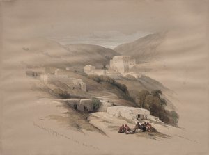 Igreja Cristã de São Jorge em Ludd, antiga Lydda de David Roberts