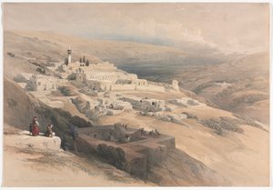 Convento da Terra-Santa, Nazaré de David Roberts