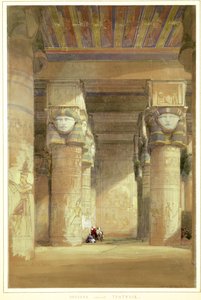 Dendera, antigo Tentyris de David Roberts