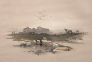 Eleutheropolis ou o moderno Beit-Jibrin, 1839. de David Roberts