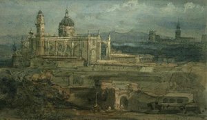 Entrada em Herez, Espanha de David Roberts