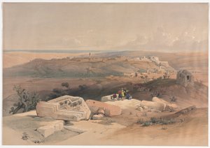 Gaza, 1839. de David Roberts