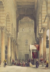Interior da Mesquita dos Metwalys, Cairo, do Egito e da Núbia, Vol. 3