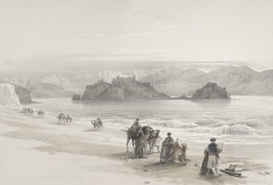 Ilha de Graia, Golfo de Aqaba de David Roberts