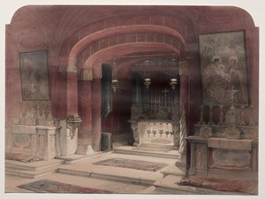 Santuário da Anunciação, Nazaré de David Roberts