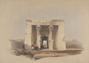 Templo de Dendur, Núbia de David Roberts